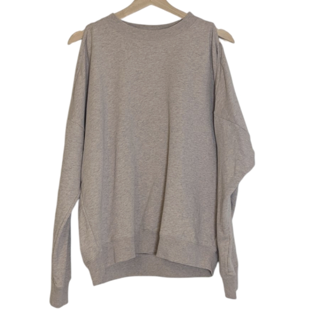 All Saints Unai Cold Shoulder Sweatshirt Size Small - Picture 2 of 8